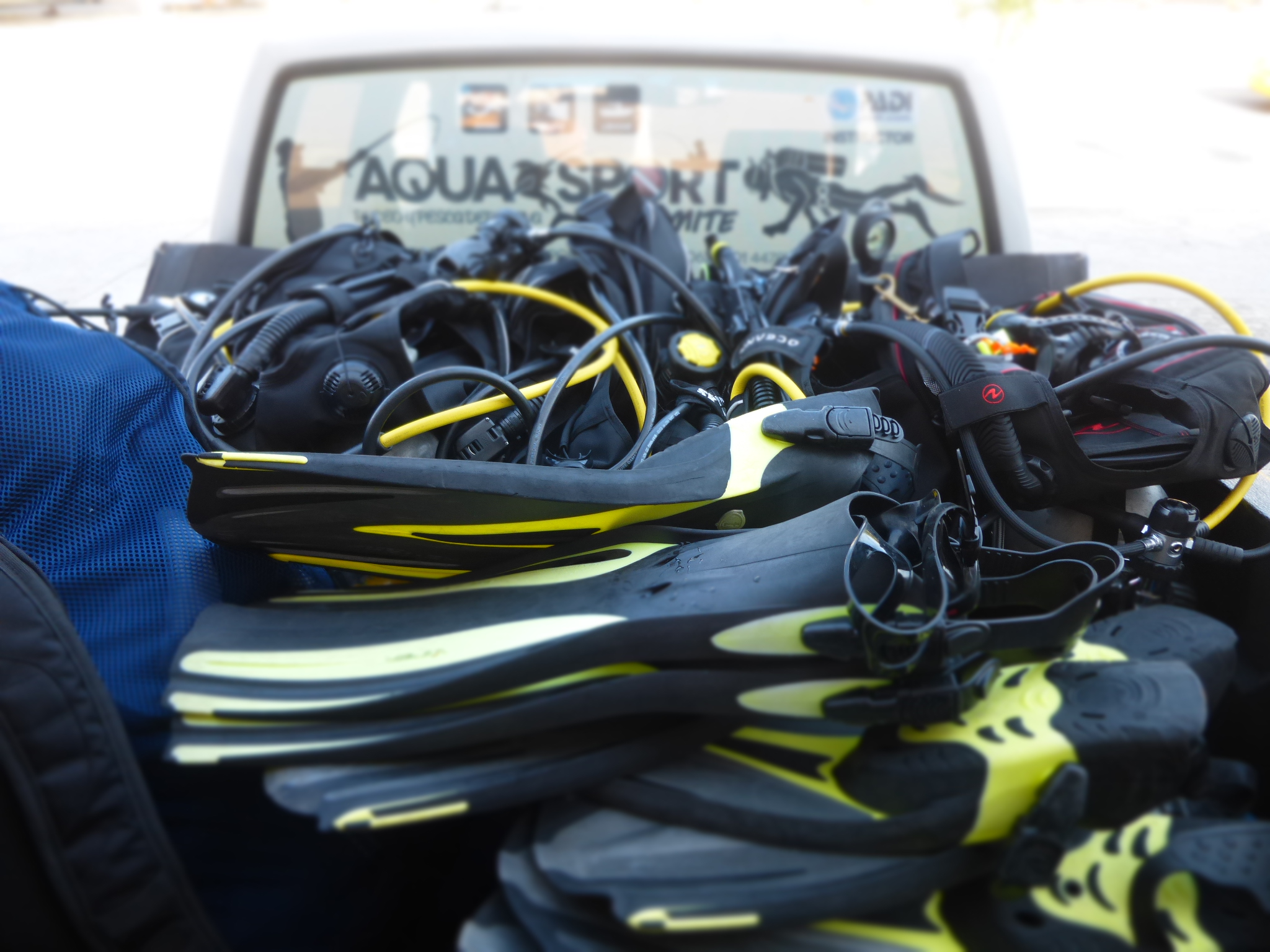 Todo listo para la inmersión :)