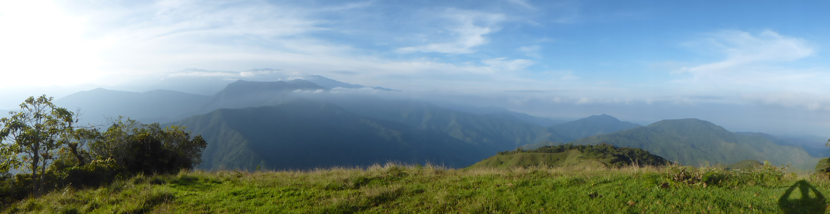 El paisaje aquí es....