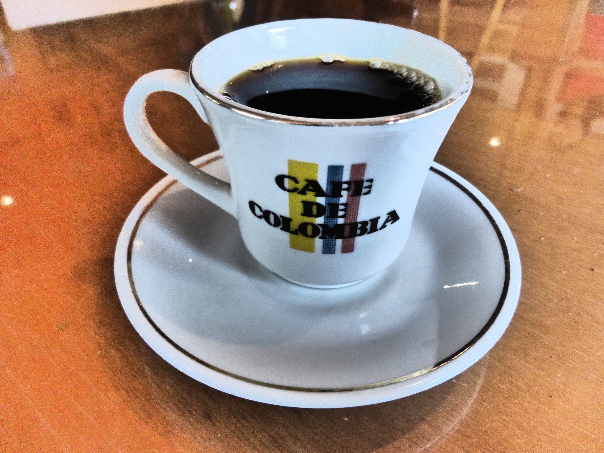 Una taza de café de Colombia