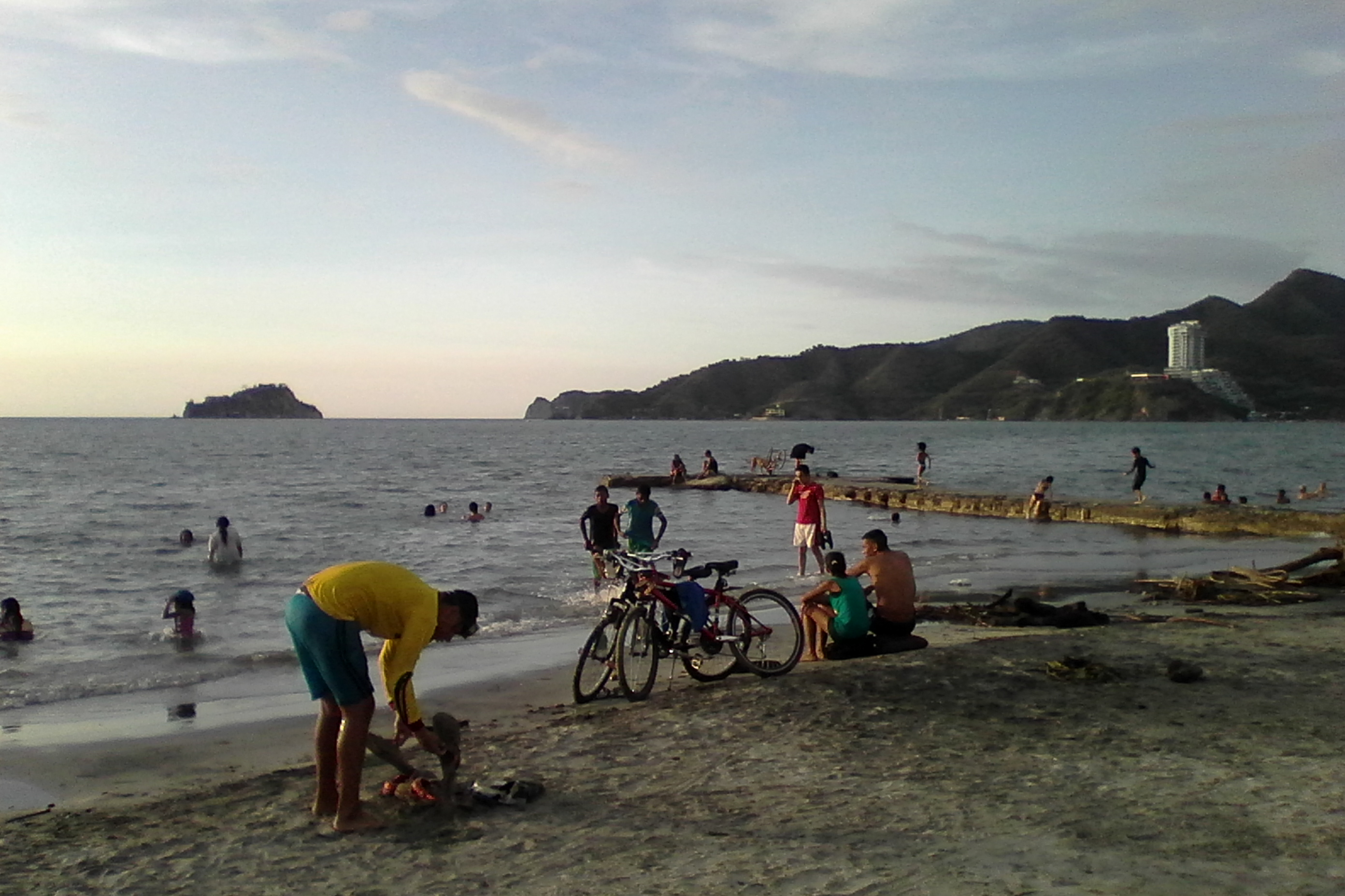 Rodadero Family Sunset